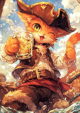 Pirate Cat Drink