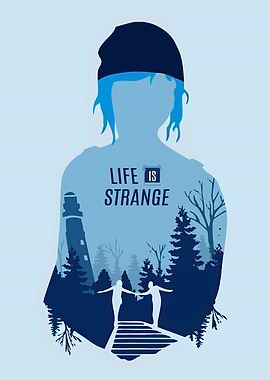 Life is Strange Silhouette Poster