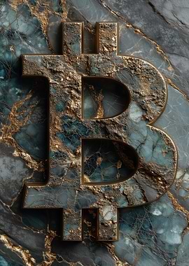 Marble Bitcoin Symbol