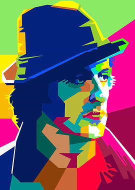 Hollywood Action Movies Actor Pop Art