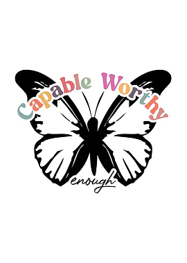 Capable Worthy Enough Butterfly