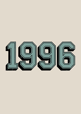 1996 Retro Year Birthday