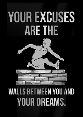Overcoming Obstacles: Motivational Image