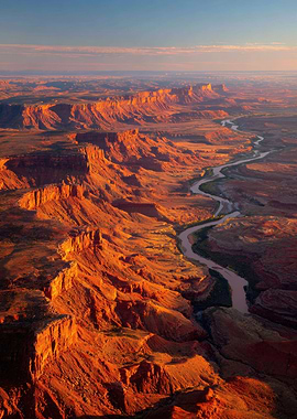 Canyonlands National Park Aerial View