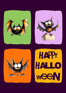Happy Halloween Bats