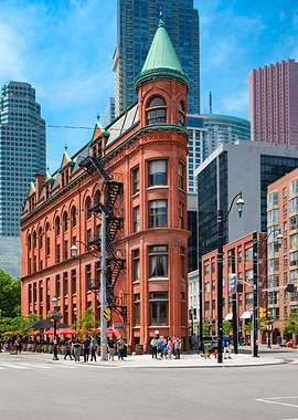 Gooderham Building in Toronto, Canada