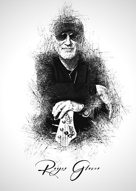 Roger Glover Sketch Portrait