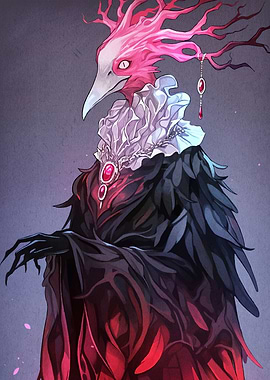 Elegant Bird Creature Accents