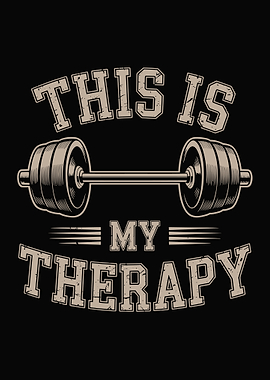 This is My Therapy Barbell Design