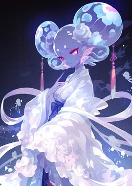 Jellyfish Girl Kimono