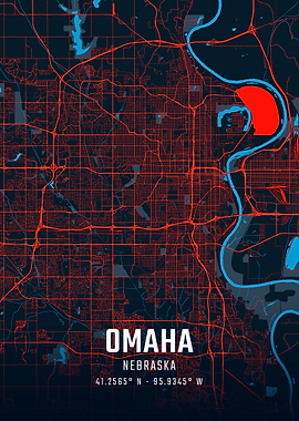Omaha City Map
