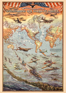 Safeguarding Our American Liberty Old map