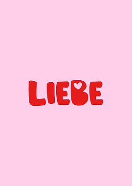 Liebe - Love in German