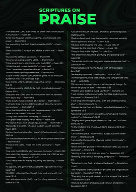 Scriptures on Praise - Bible Verses