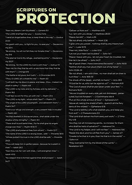 Scriptures on Protection: Bible Verses