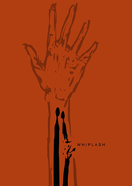 Whiplash Movie Poster Minimalist Art