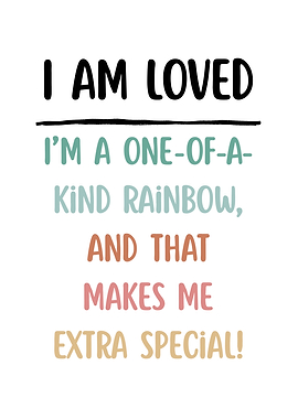 I Am Loved Positive Affirmation