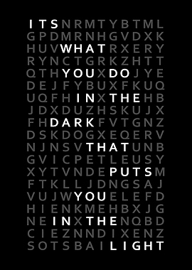 What You Do In The Dark