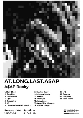 A$AP Rocky - AT.LONG.LAST.A$AP Album
