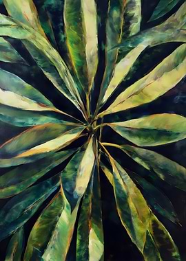 Radiant Green Leaves