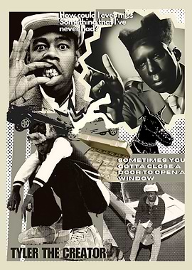 Tyler, the Creator Collage Art