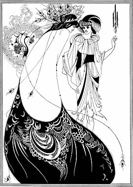 Two Women in Art Nouveau Style