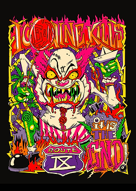 Ice Nine Kills Clown Illustration
