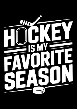 Hockey is my favorite season - ice hockey sport