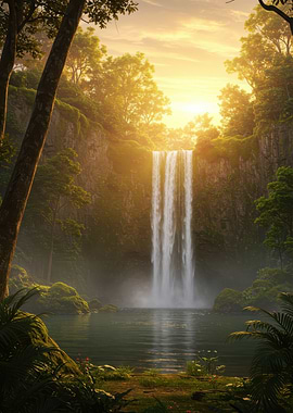 Jungle Waterfall
