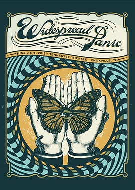 Widespread Panic Concert Poster