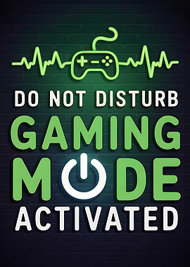 Do Not Disturb Gaming Mode Activated