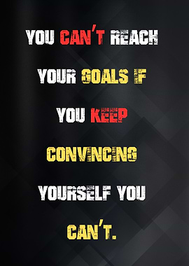 Inspirational Quote: Reach Your Goals