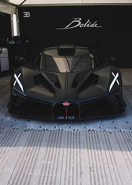 Bugatti Bolide Front View