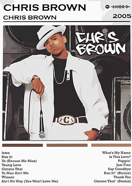 Chris Brown Album Cover Art