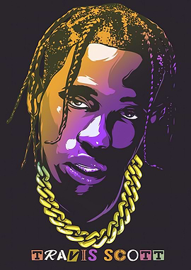 Travis Scott Portrait