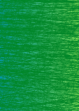Green Abstract Scribble Background