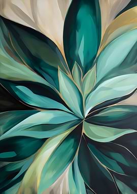 Emerald Agave Elegance