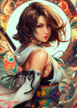 Beautiful Yuna Maiden Fantasy Game