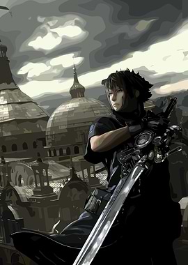 Noctis Lucis Caelum cityscape art