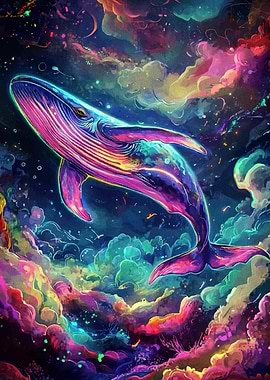 Cosmic Whale Animal