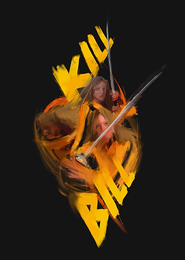 Kill Bill Movie Poster Art