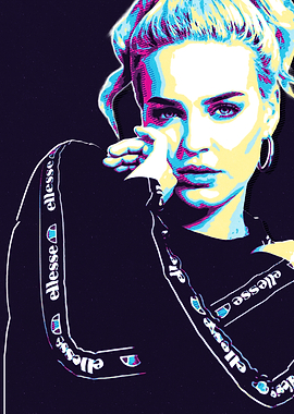 Anne Marie Retro Art