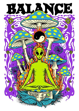 Alien Meditation Balance