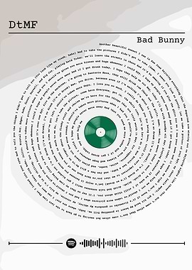 Bad Bunny DtMF Album Art