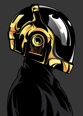 Daft Punk Helmet Profile