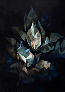 Midnight Botanical Geometry