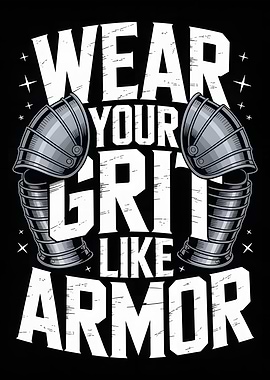 Wear Your Grit Like Armor