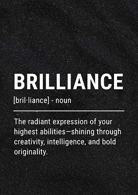 Brilliance Motivational Definition