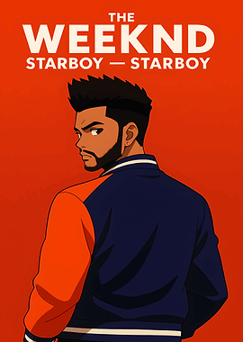 The Weeknd Starboy Portrait