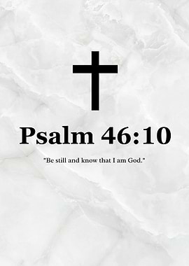 Psalm 46:10 Bible Verse